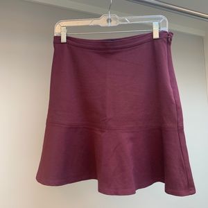 Sanctuary Burgundy Mini Skirt Size M